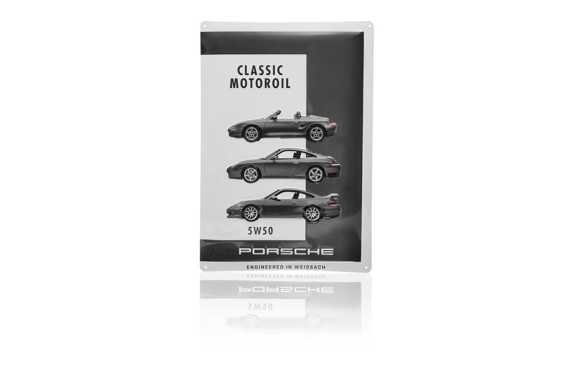 Metal plate – Porsche Classic Motoroil 5W-50