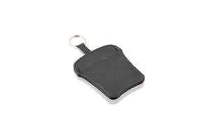Leather key pouch, Black