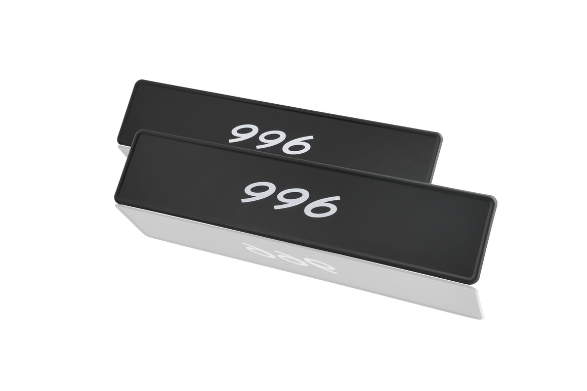 Number plate – “996”
