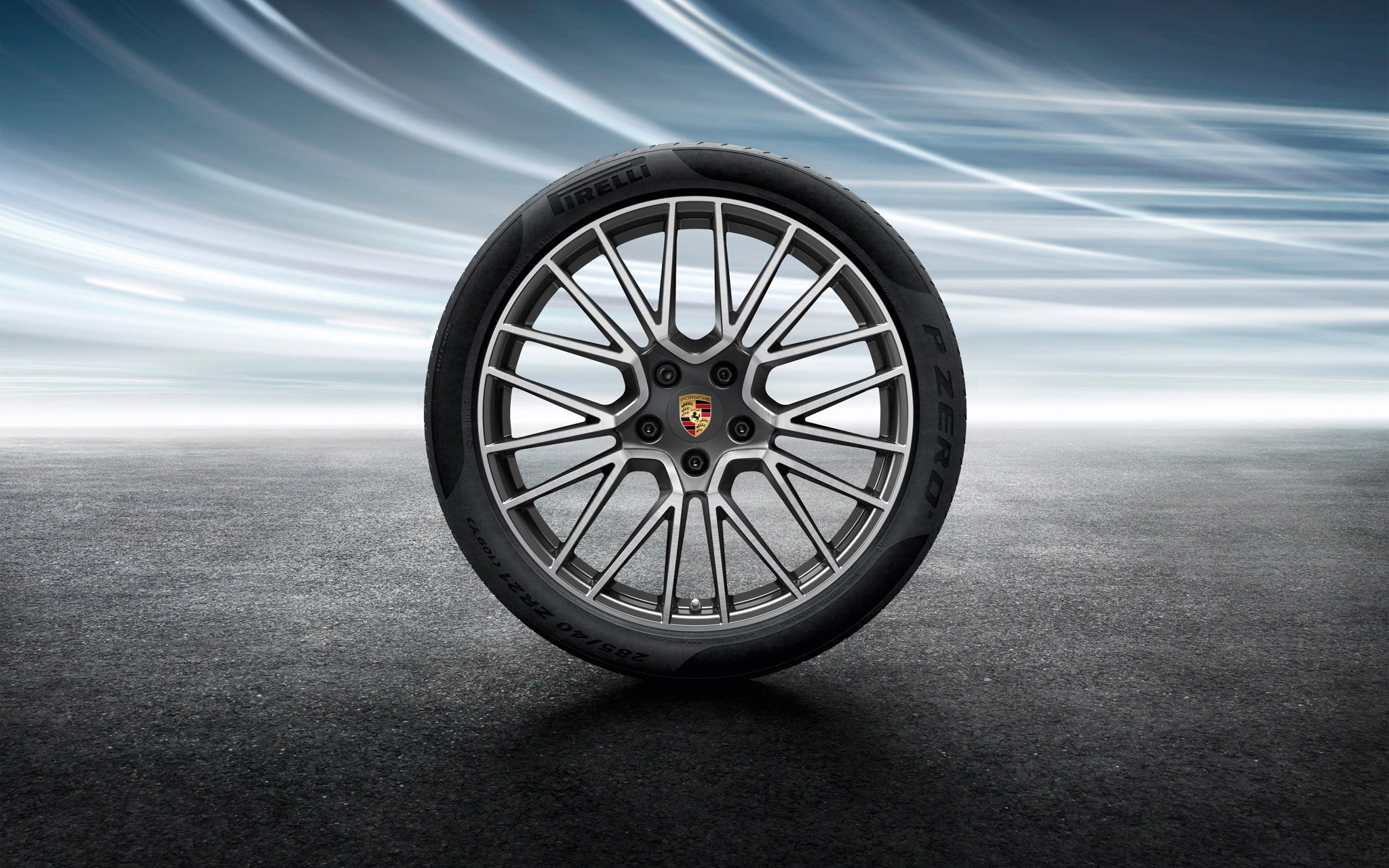 21-inch RS Spyder summer wheel-and-tire set with sports tires