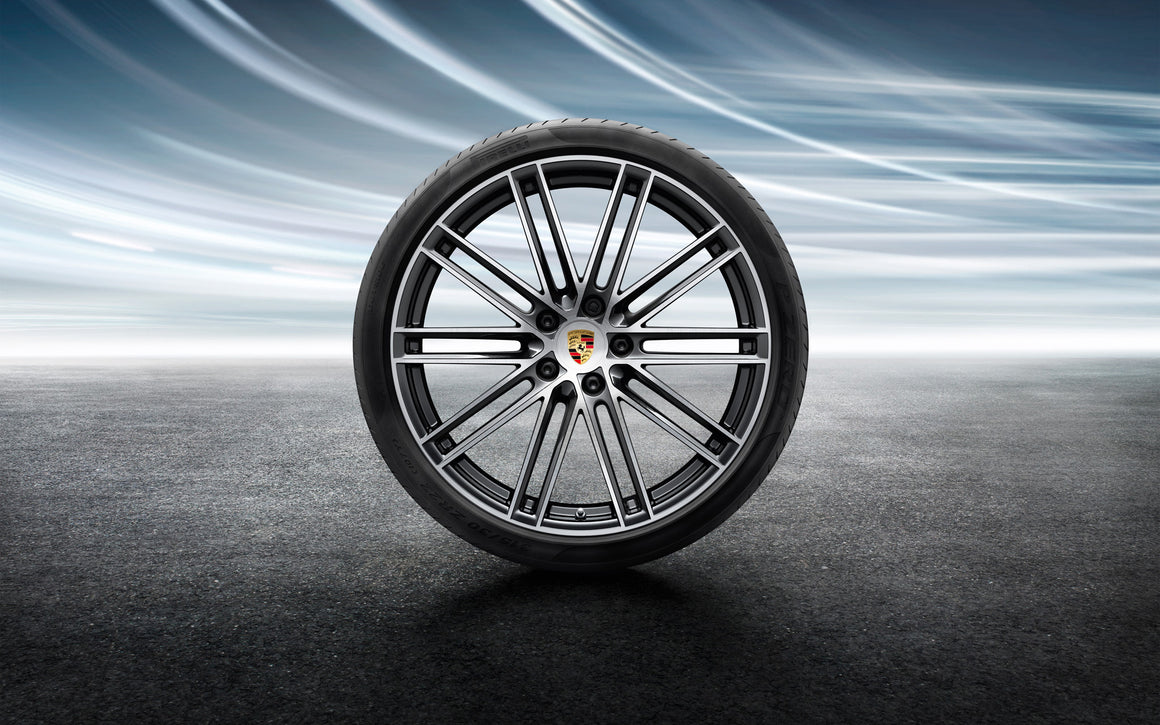 22-inch 911 Turbo Design summer wheel-and-tire set