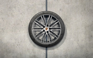 20-inch 911 Turbo summer wheel-and-tire set