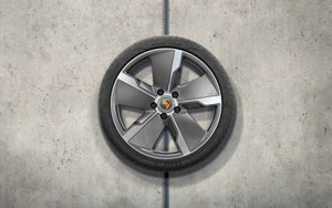 21-inch Taycan Exclusive Design summer wheel-and-tire set