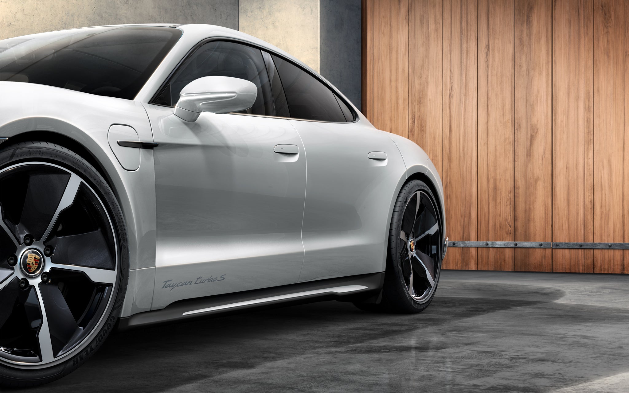 Model designation on doors