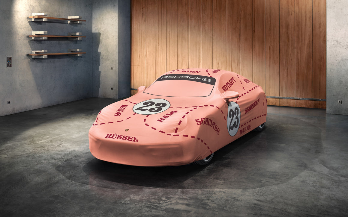 Indoor car cover "Pink Pig" Design