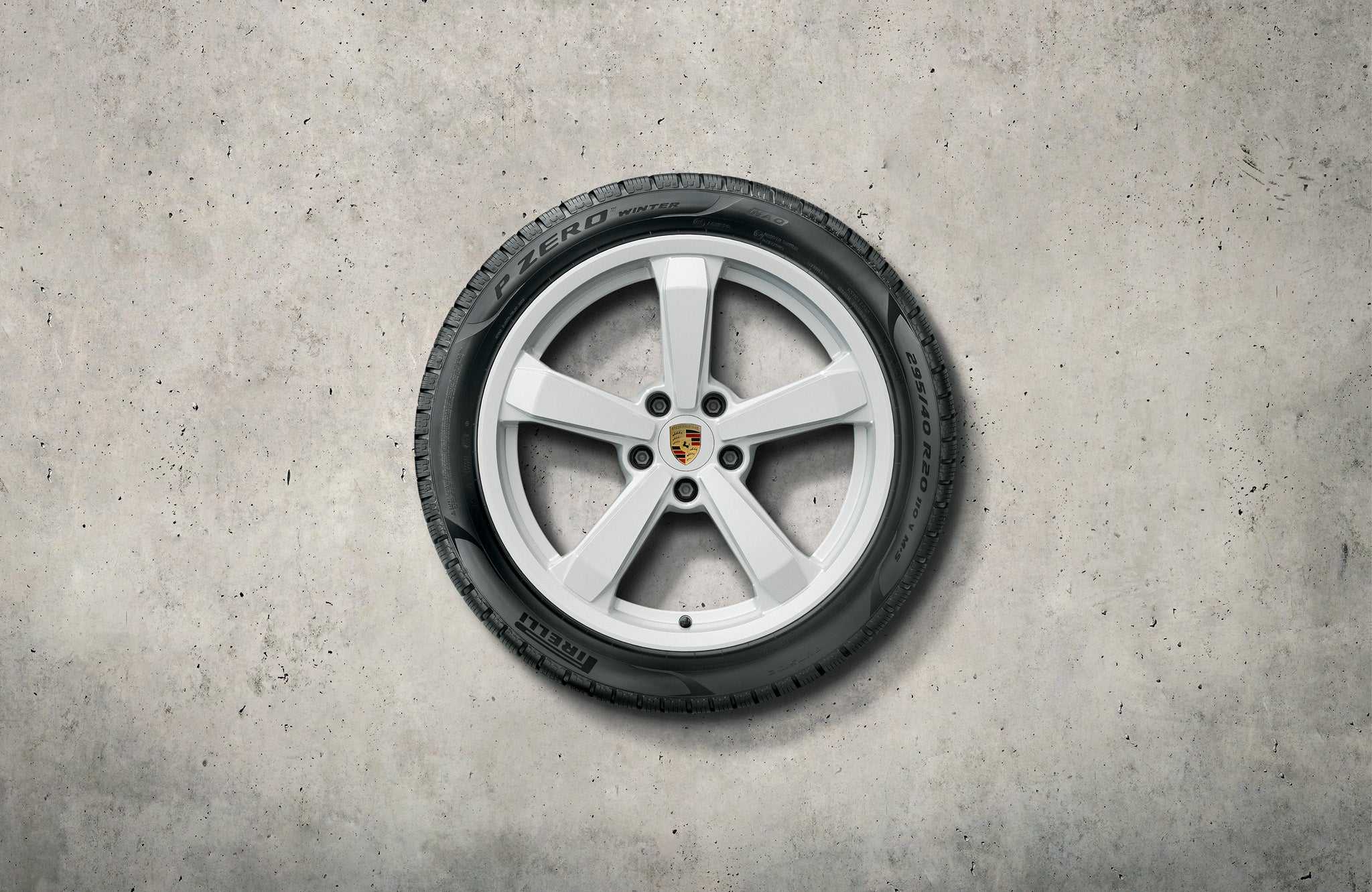 19-/20-inch Dakar complete winter wheel set painted in White - Porsche ...