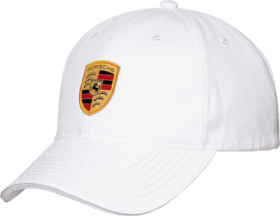 Porsche Crest Cap - White
