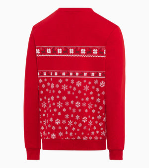 Porsche Unisex Red Christmas Sweater