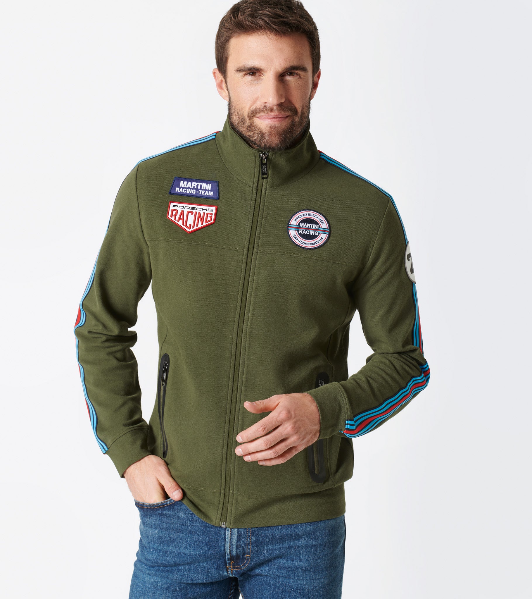Zip–up sweatshirt jacket – MARTINI RACING® - Porsche Centre