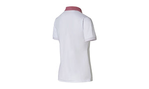 Taycan Collection, Women's White / Rose Polo Shirt