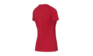 Women's Red t-shirt Motorsports Collection, Fanwear